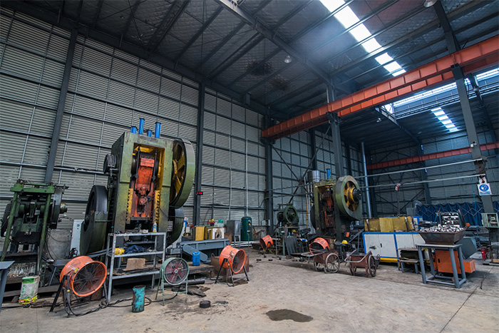 山西網(wǎng)架配件-錐頭加工車間